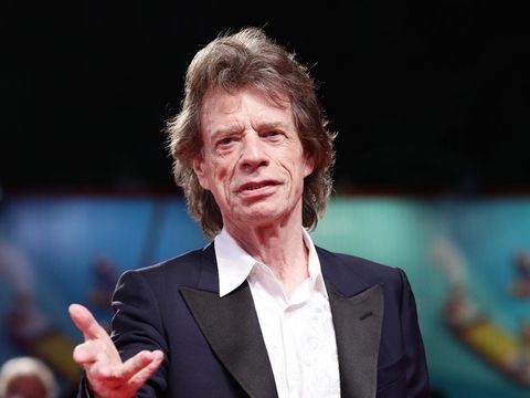 VENICE, ITALY - SEPTEMBER 07: Mick Jagger walks the red carpet ahead of the 