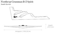 Pekerjaan Northrop memuncak pada garapan YB-49, desain sayap terbang bertenaga jet pertamanya pada tahun 1947. Proyek ini tertahan dan digunakan untuk memulai program B-2, pesawat berjarak beberapa dekade namun memiliki banyak kesamaan, termasuk lebar sayap.