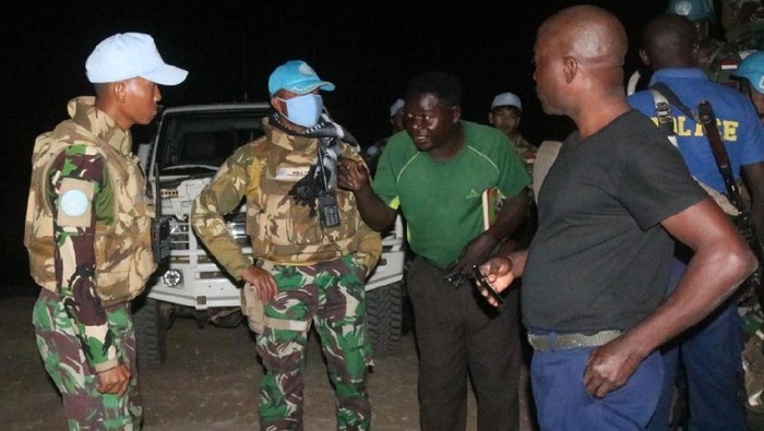 Pasukan Garuda yang tergabung dalam Satgas TNI Konga XXXIX-B RDB MONUSCO membantu proses penyelamatan warga Amerika Serikat yang disandera kelompok bandit di Kongo.