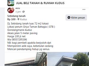 Kata Pakar soal Viral Iklan Beli Tanah Dapat Istri di Kudus