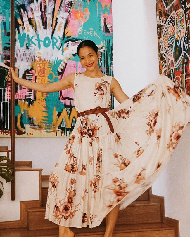 Punya wajah yang bisa dibilang Indonesia banget, ternyata Putri Marino memilik darah campuran. Istri dari Chicco Jerikho ini memiliki darah Italia dan Bali. Foto: Instagram @putrimarino