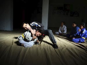 Bela Diri Jiu Jitsu Untuk Pertahanan Para Wanita Afghanistan