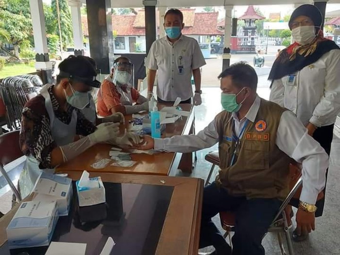 Bupati Pemalang Junaedi positif virus Corona atau COVID-19, Rabu (22/7/2020). (Istimewa)