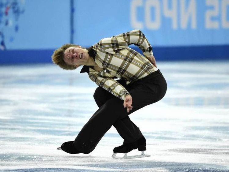 Ekspresi Kocak Atlet Skating yang Tertangkap Kamera
