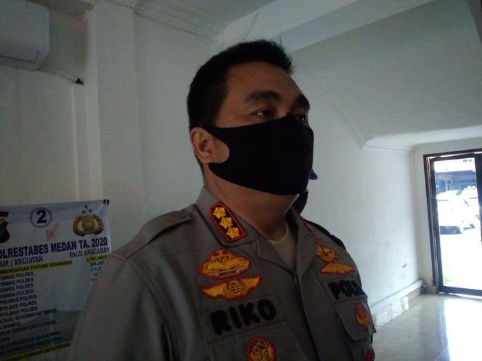 Kapolrestabes Medan, Kombes Riko Sunarko (Datuk Haris Molana-detikcom)