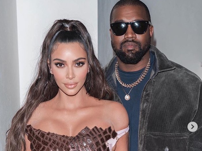 Kim Kardashian dan Kanye West Kim Kardashian dan Kanye West