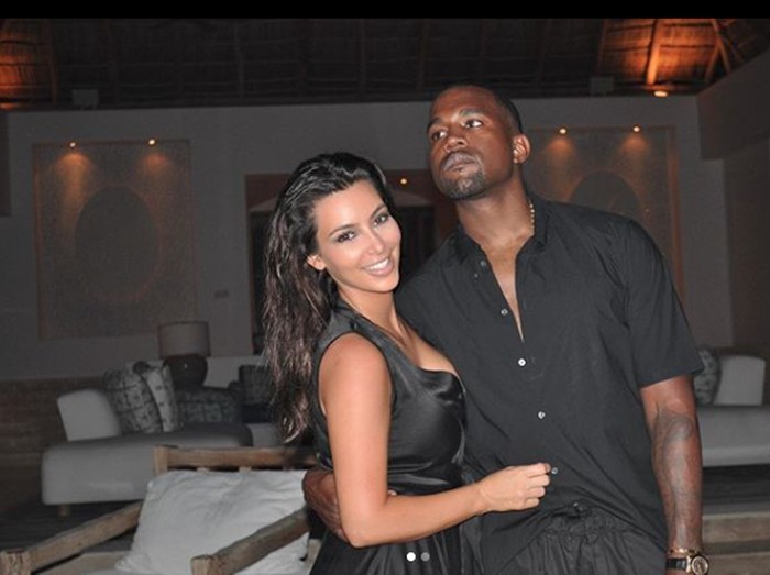 Kim Kardashian dan Kanye West Kim Kardashian dan Kanye West