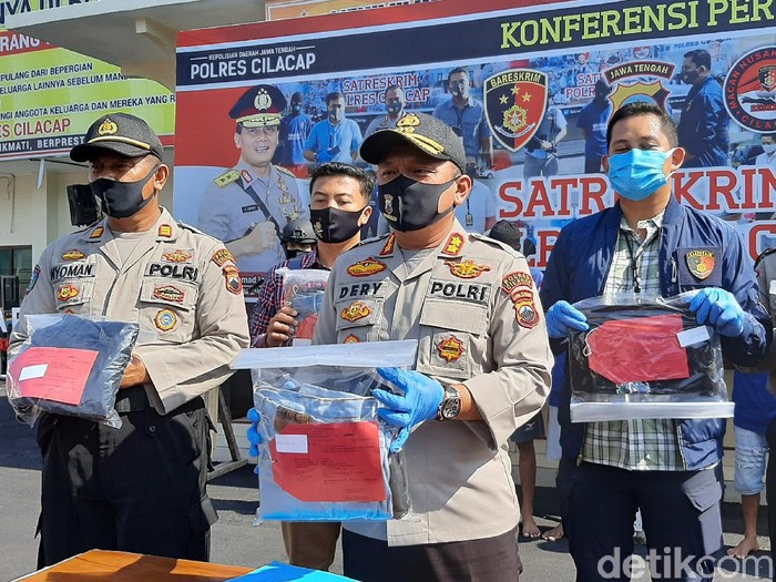 Lima pria cabuli bocah di Cilacap, Rabu (22/7/2020).