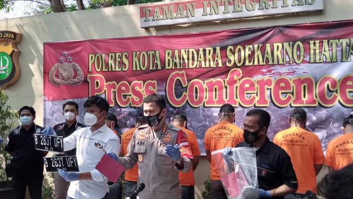 Mencuri di Proyek Gedung Polres Bandara Soetta, 6 Pria Ditangkap Polisi