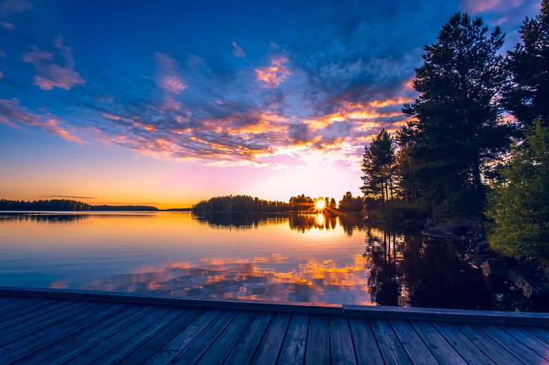 Midnight Sun di Finlandia