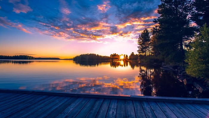 Midnight Sun di Finlandia