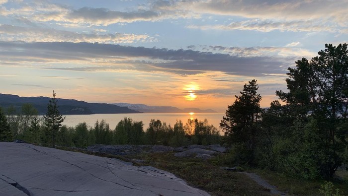 Midnight Sun di Norwegia