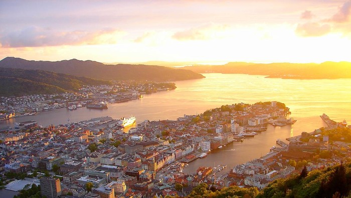 Midnight Sun di Norwegia
