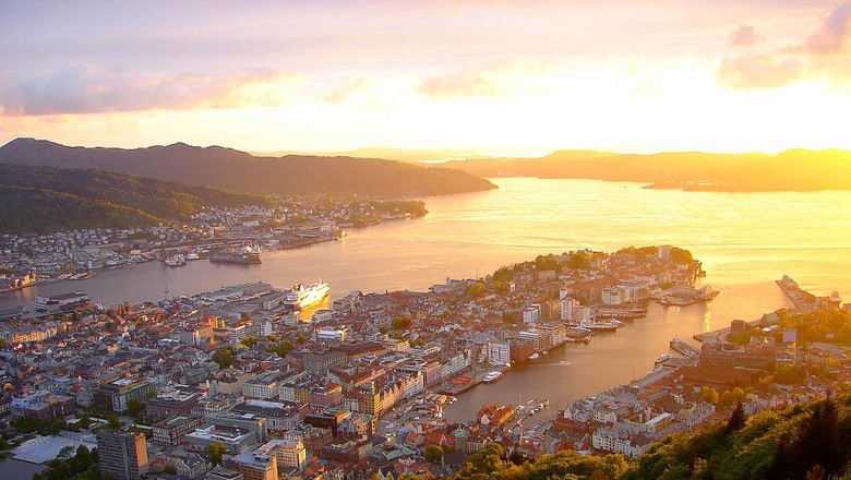 Midnight Sun di Norwegia Midnight Sun di Norwegia