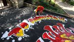 Mural Waspada Virus Corona Hiasi Jalan di Solo