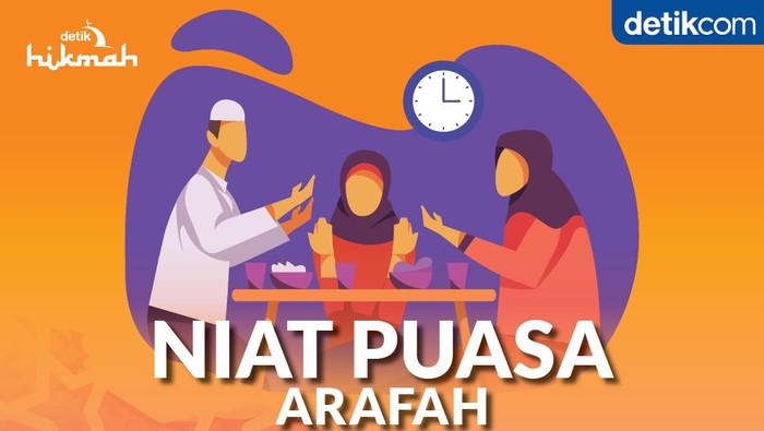 Niat Puasa Arafah dalam Infografis