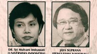 Sri Mulyani dan Jaya Suprana dihadirkan dalam pembicara itu.