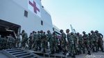 Potret TNI AL Gelar Latihan Operasi Gabungan