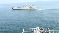 Latihan selama empat hari tersebut mengerahkan 24 kapal/unsur laut.