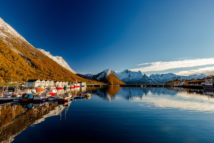 Pulau Senja di Norwegia