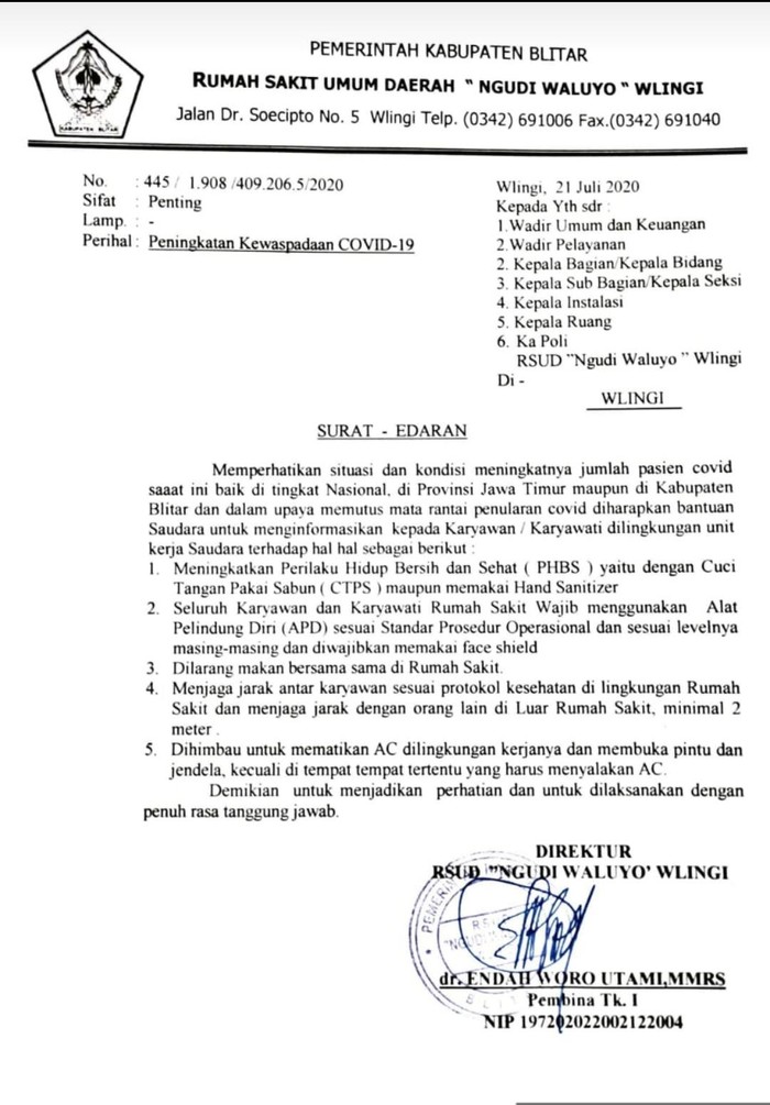 RSUD Ngudi Waluyo Wlingi