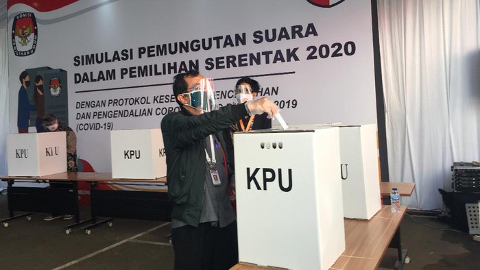 Simulasi Pilkada saat pendemi