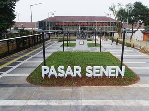Dibangun Zaman Kolonial, Stasiun Pasar Senen Punya Wajah Baru