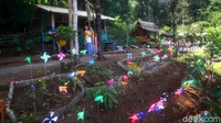 Lahan hutan yang berada tepat wilayah Kampung Pangaroan ini diberi nama Lahan Hutan (Lahuta) Mulung Layung yang artinya jika sore hari matahari terbenam akan terlihat jelas dari tempat ini (Muhamad Rizal/detikcom)