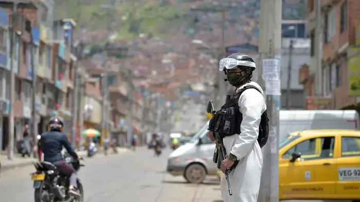 Walikota Bogota akan berlakukan lockdown (AFP Photo)