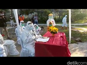 Video Akad Nikah Pasien Positif COVID-19 di Pacitan