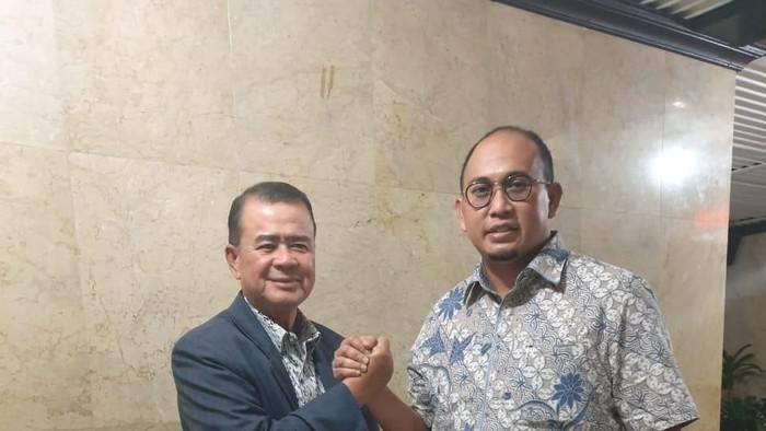 Andre Rosiade (kanan) dan Nasrul Abit (kiri)
