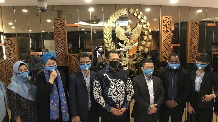 Anis Matta Temui Bamsoet untuk Bahas UU Pemilu dan Pandemi Corona