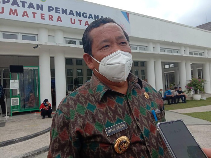 Bupati Samosir Rapidin Simbolon (Ahmad Arfah-detikcom)