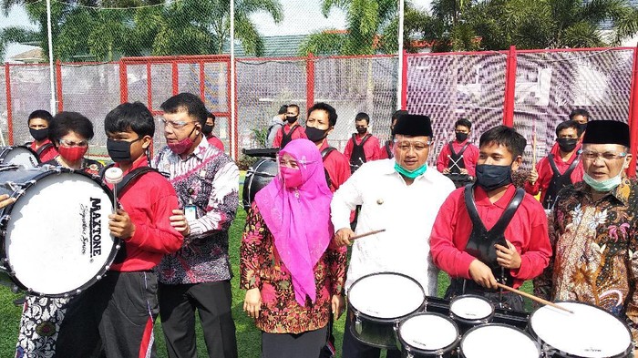 Direktur Jenderal Pemasyarakatan, Kemenkum HAM Reynhard Saut Poltak Silitonga di LPKA Bandung