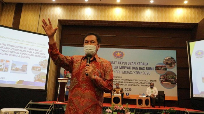Kepala BPH Migas M Fanshurullah Asa