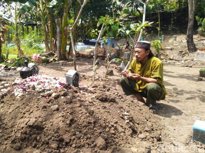 Makam napiter Subur Sugiarto di Semarang, Kamis (23/7/2020).