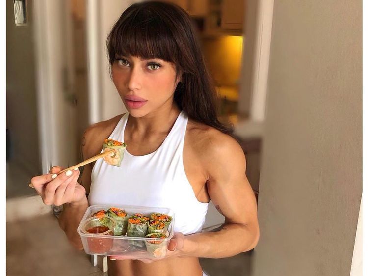 Monica Sinatra, Binaragawati Cantik Indonesia yang Rutin Makan Sehat