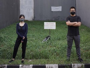 Cerita Keberanian Arsitek Banting Setir Jual Masker Olahraga