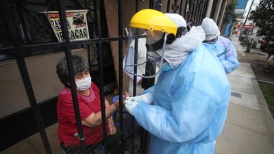 Rapid Test di Peru Digelar Door to Door