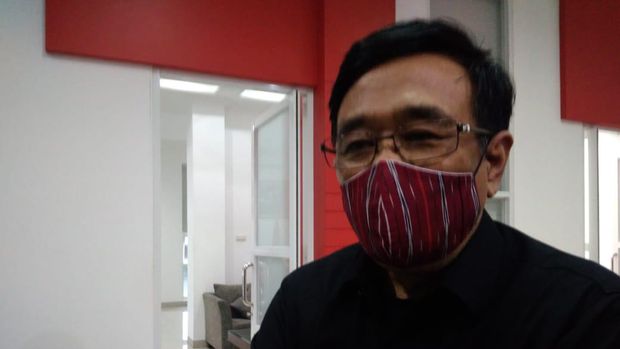 Plt Ketua PDIP Sumut, Djarot Saiful Hidayat (Datuk Haris Molana-detikcom)