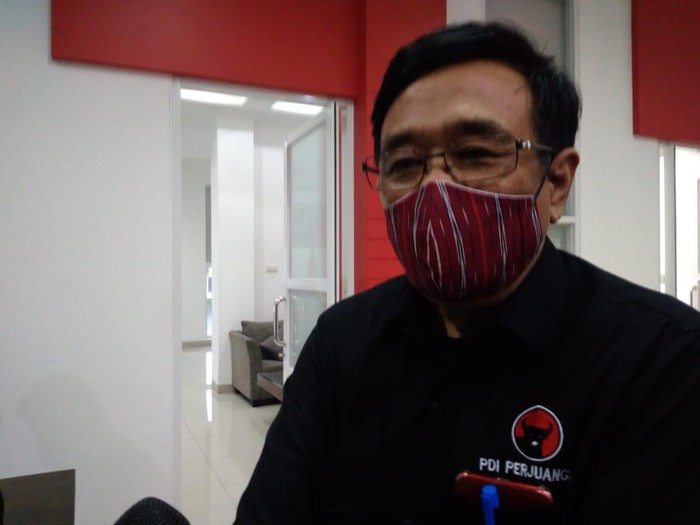 Plt Ketua PDIP Sumut, Djarot Saiful Hidayat (Datuk Haris Molana-detikcom)