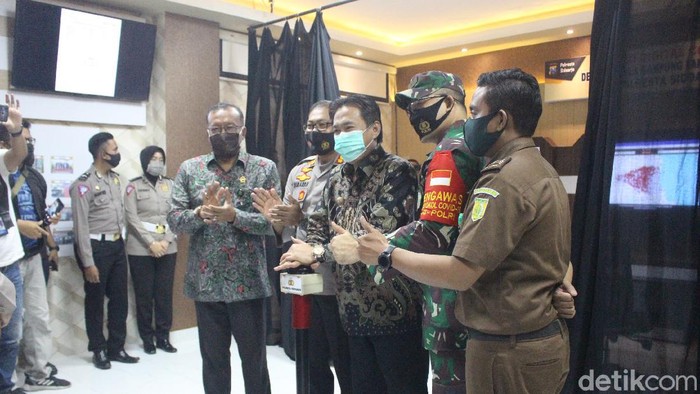 polresta sidoarjo meluncurkan aplikasi Delta Trisula
