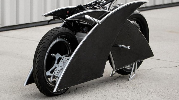 Motor listrik berdesain unik.