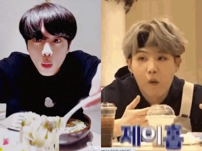 Selera makan personil BTS