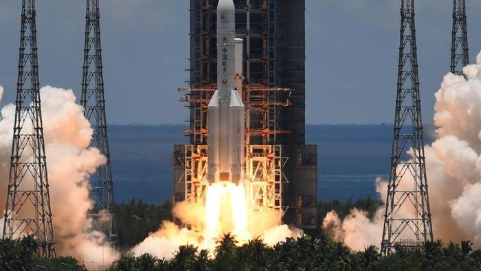 Tianwen-1 yang diluncurkan China (AFP Photo)