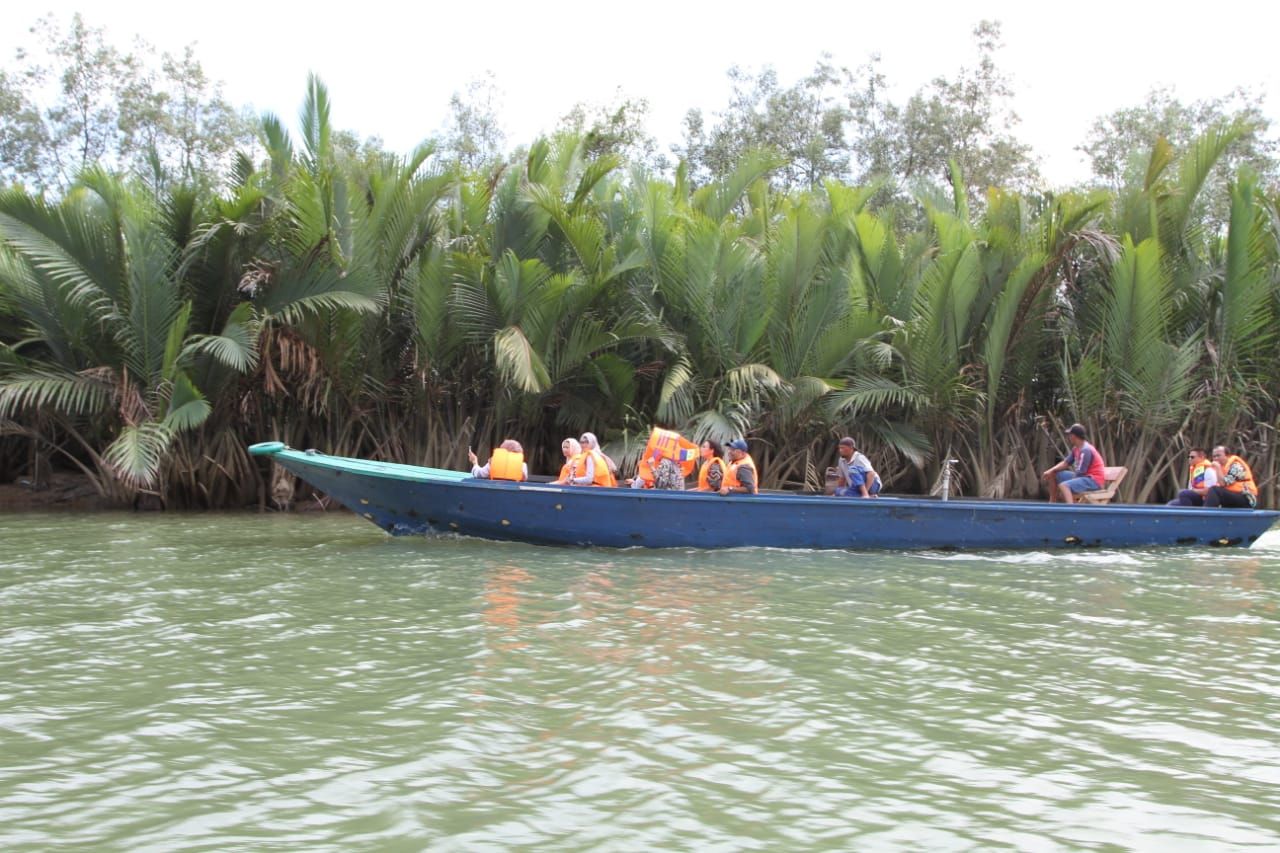 Wisata Bekantan “Ekoriparian Sungai Hitam” Binaan Pertamina EP Sangasanga Field Kembali di Buka. (Pertamina)