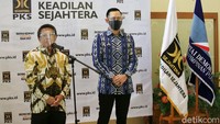 Pertemuan itu dalam rangka untuk silaturahmi.