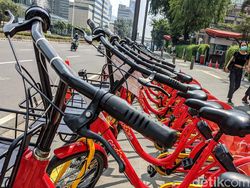 Asyik... Layanan Bike Sharing Hadir di Bundaran HI