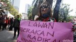Demo Menolak Gerakan Radikal dan Makar di Kemenko Polhukam
