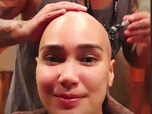 Feby Febiola Gundul, Tak Membuat Cantiknya Berkurang
